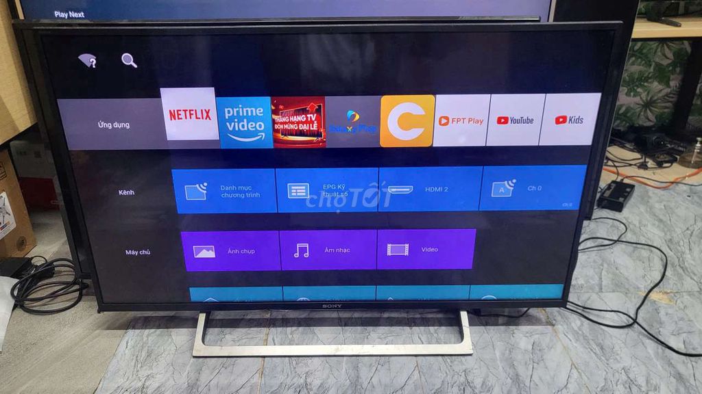 Smart Tivi Sony 43" màn 4K giá sinh viên