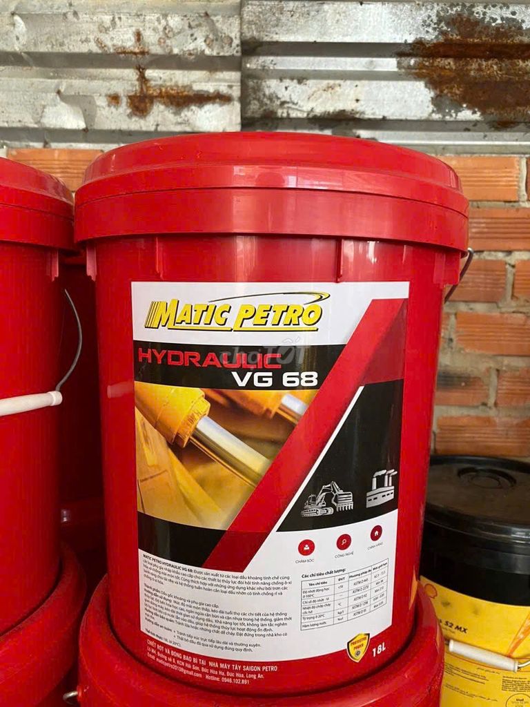 Nhớt 10, Dầu Thủy Lực 68 thùng 18 lít, Giá Tốt.. Mua bán Đồ chuyên dụng, Giống nuôi trồng tại Huyện Hóc Môn Tp Hồ Chí Minh được đăng bởi ĐẠI LÝ DẦU NHỚT CASTROL  hình 1