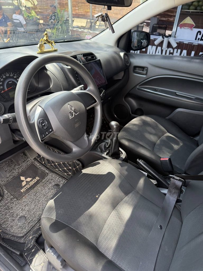 Mitsubishi Attrage 2021 số sàn màu trắng. Mua bán Ô tô tại Quận 12 Tp Hồ Chí Minh được đăng bởi Quang hình 6