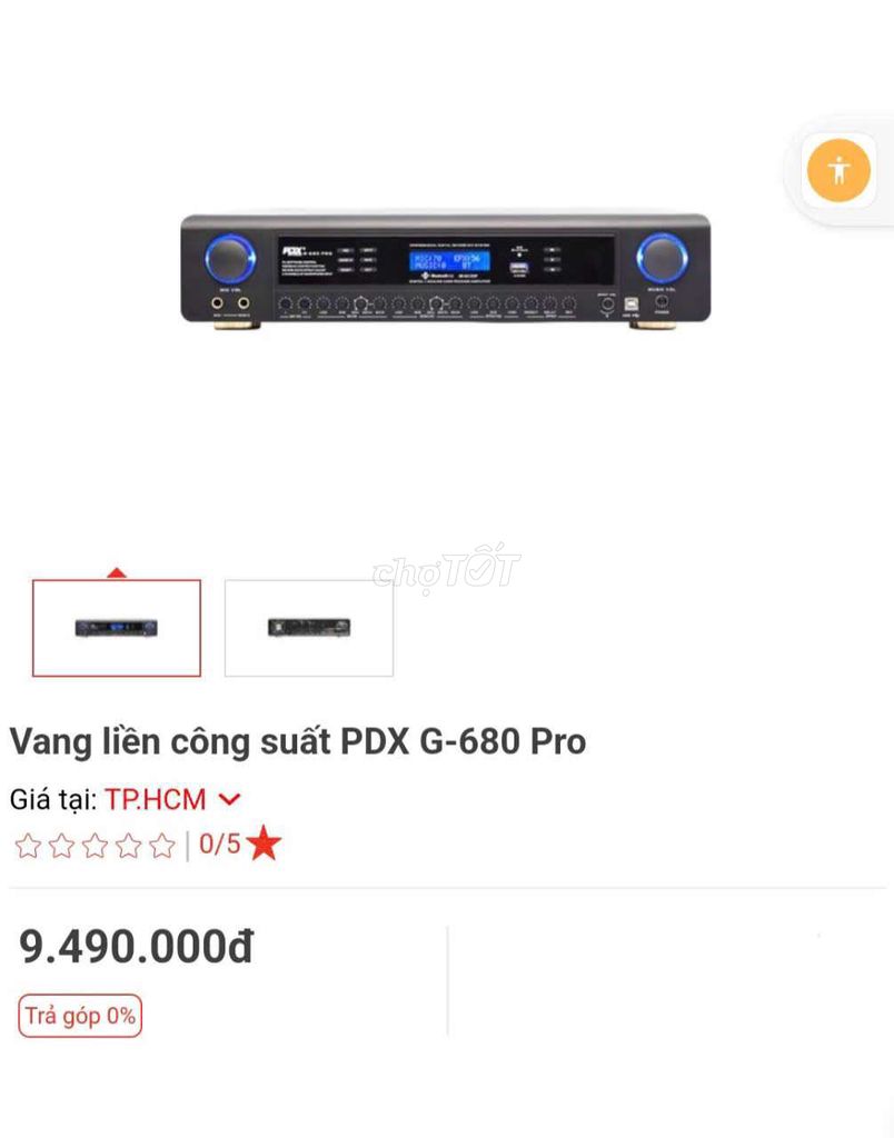 Vang liền công suất PDX G-680 Pro