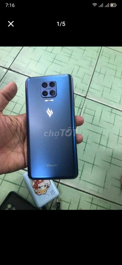 Vsmart Star 5 8GB/128GB Xanh Đã sử dụng. Mua bán Điện thoại tại Quận 7 Tp Hồ Chí Minh được đăng bởi Hội Đồ Điện Tử hình 1