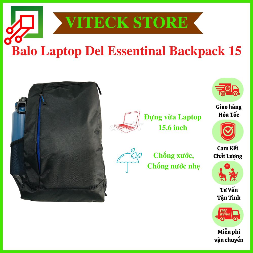 Balo Laptop DELL Essential Backpack 15 Chính Hãng