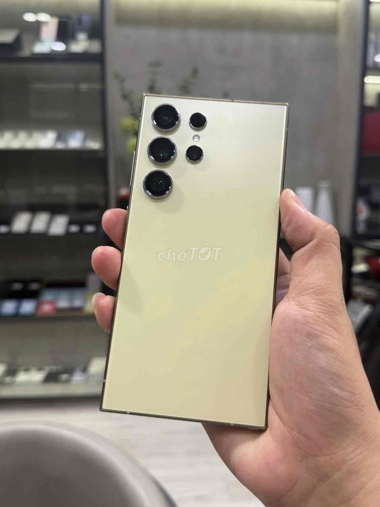 Samsung Galaxy S24 Ultra 256GB Vàng Hàn Quốc 99%. Mua bán Điện thoại tại Quận 8 Tp Hồ Chí Minh được đăng bởi TRƯỜNG MOBILE  hình 1