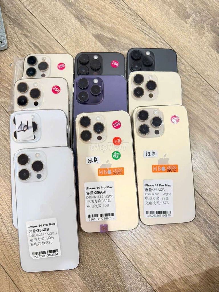 iPhone 14 Pro Max 256GB Nhiều màu. Mua bán Điện thoại tại Huyện Bình Xuyên Vĩnh Phúc được đăng bởi Hoàng Đường Apple hình 1