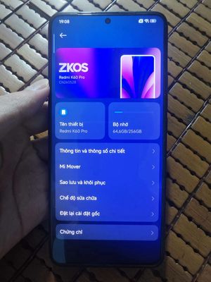 Xiaomi Redmi K60 Pro 8/256GB Đã Unlock