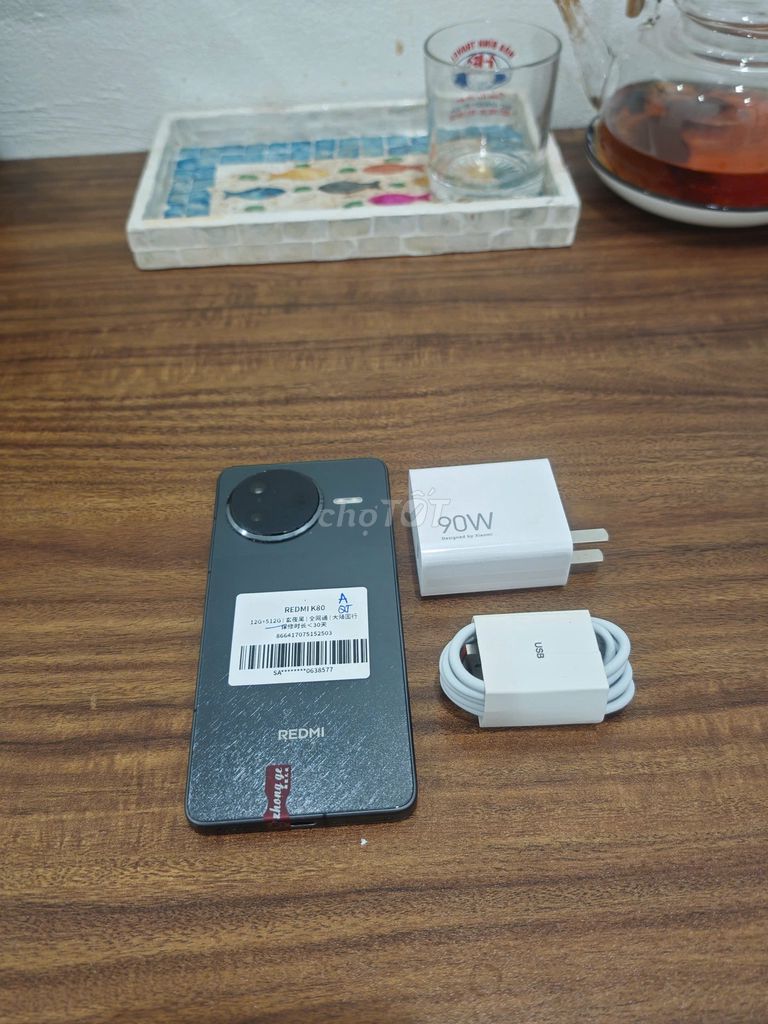 Redmi K80 Đen 12/512 Quốc Tế sạc 90w có ship COD. Mua bán Điện thoại tại Quận Hoàng Mai Hà Nội được đăng bởi Trần Ngọc Hiếu hình 1