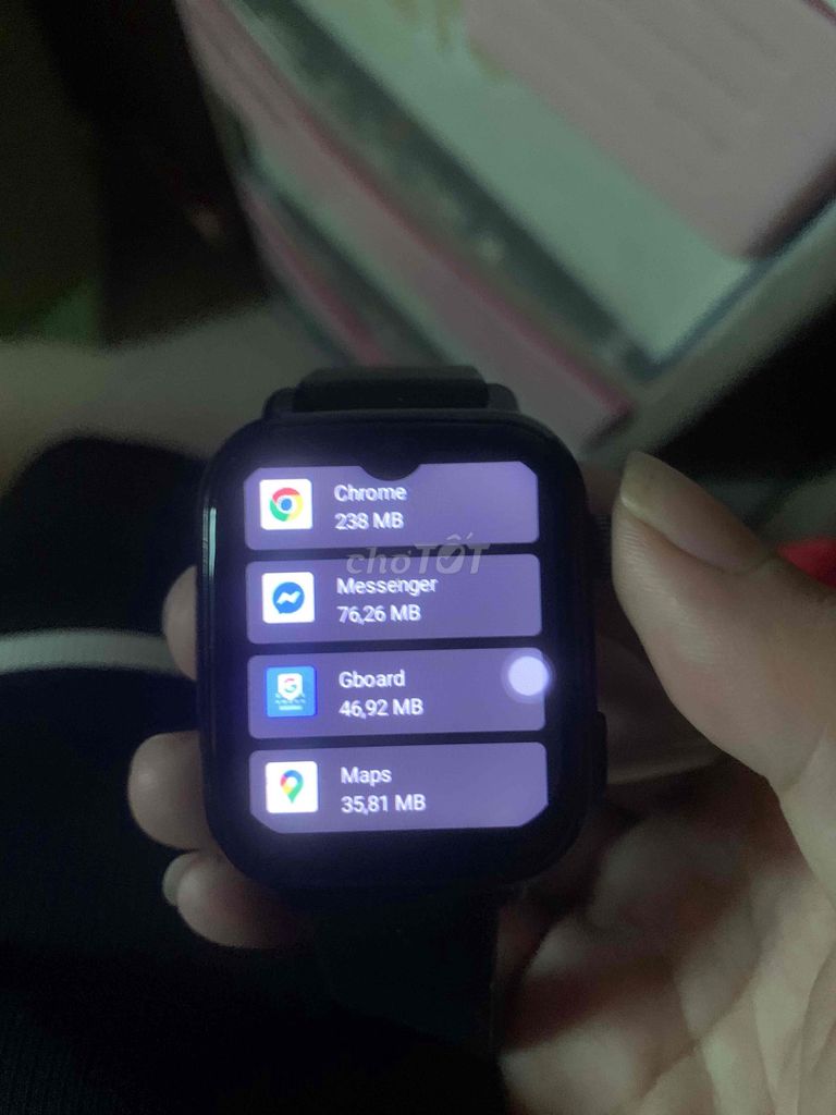 Đồng hồ thông minh Đen. Mua bán Thiết bị đeo thông minh tại Thành phố Hưng Yên Hưng Yên được đăng bởi PH AT hình 1