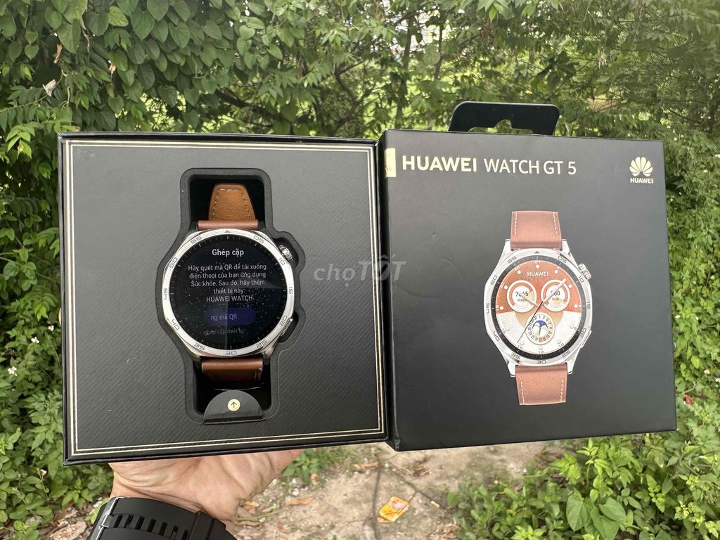 Huawei Watch GT5 46mm Nâu Full box. Mua bán Thiết bị đeo thông minh tại Huyện Quế Võ Bắc Ninh được đăng bởi Nguyễn Thế Bình hình 1