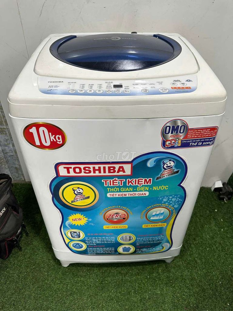 Máy giặt Toshiba 10kg cửa trên Trắng 3 tháng. Mua bán Máy giặt tại Quận Thanh Khê Đà Nẵng được đăng bởi ĐIỆN MÁY QUỐC KHÁNH  hình 1