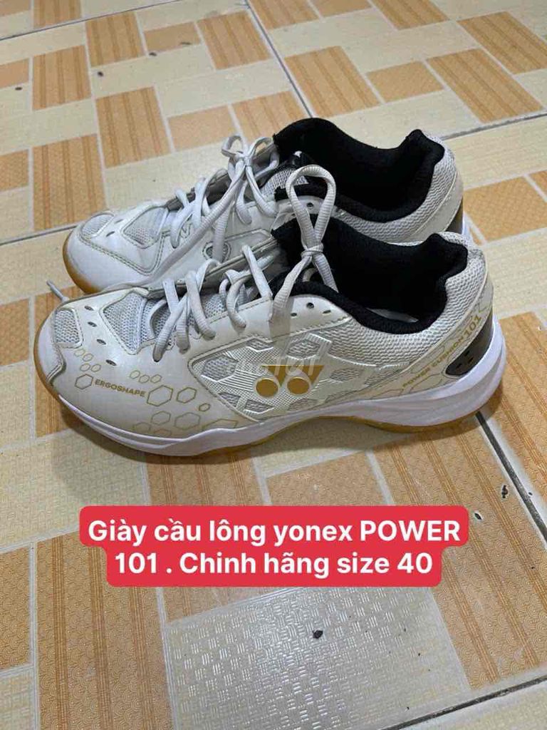 Giày cầu lông yonex 101 chinh hãng siz 40 mới 97