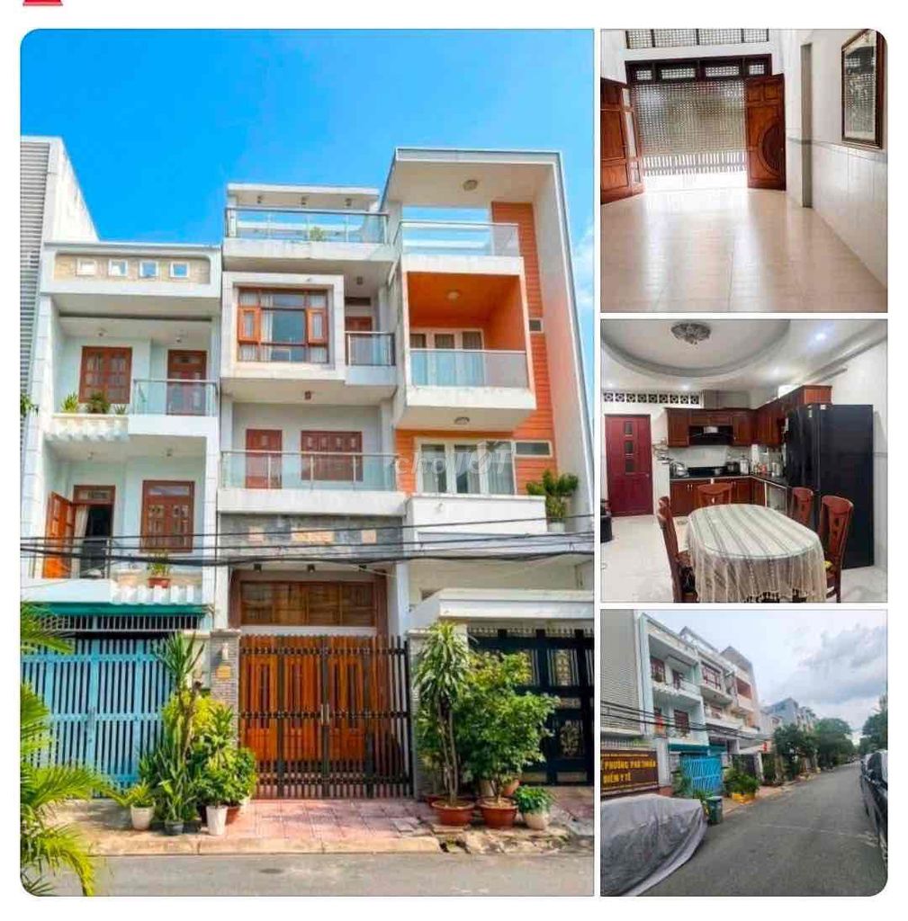 Аренда · 4 комн. · 80 м² · Quận 7, ул. Đường Phú Thuận