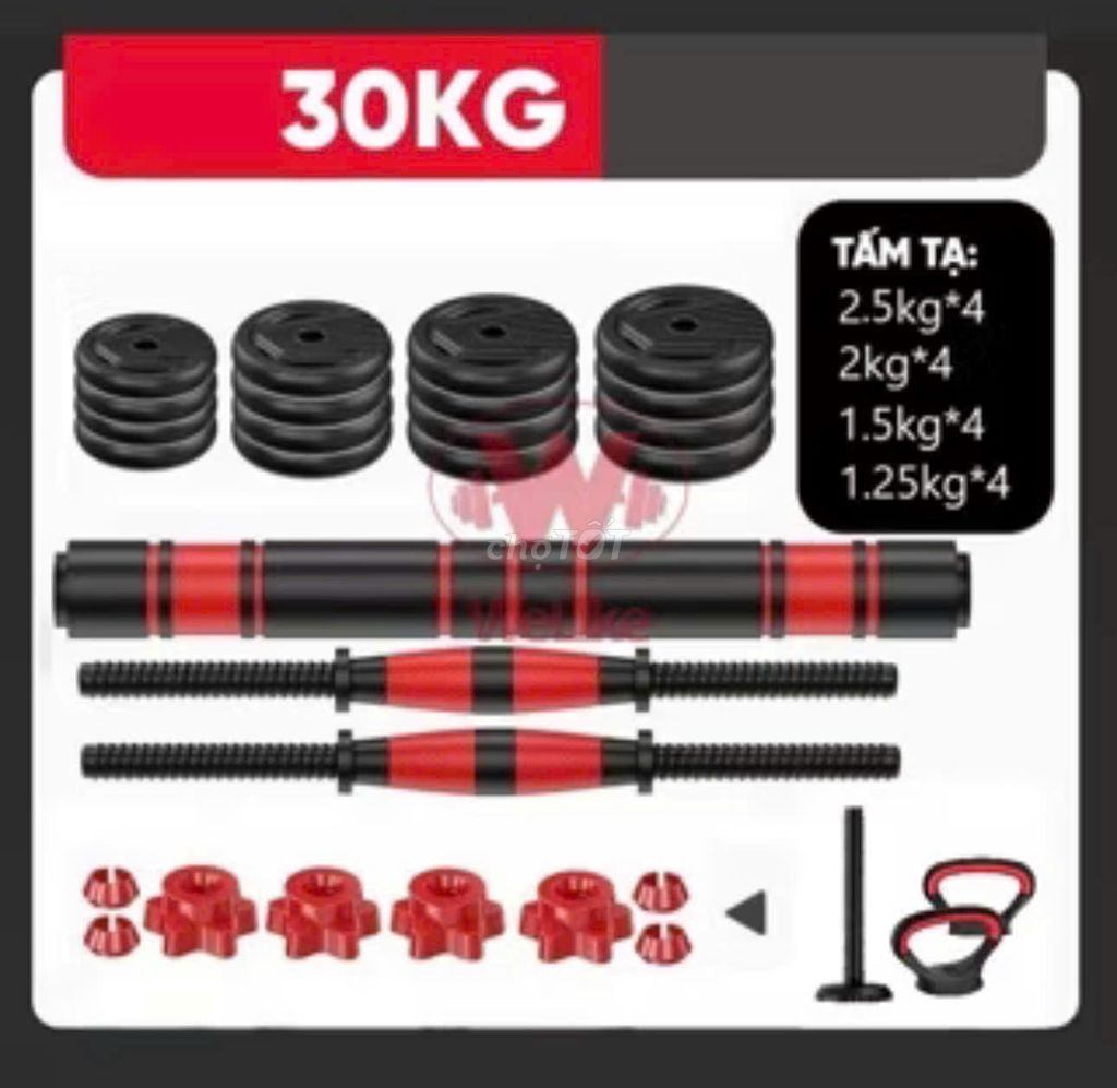 Thanh lý bộ ghế + tạ tập tại nhà