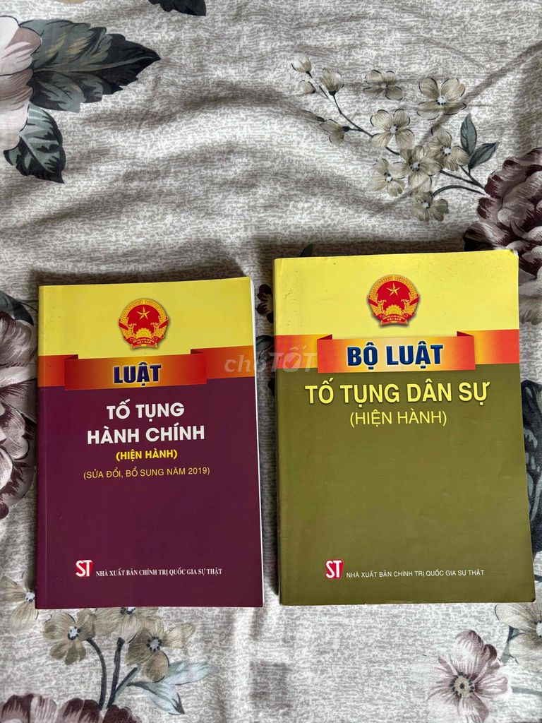 [GIÁ THƯƠNG LƯỢNG] Luật Tố Tụng Hành Chính + Bộ Lu. Mua bán Sách tại Quận 11 Tp Hồ Chí Minh được đăng bởi Dat hình 1