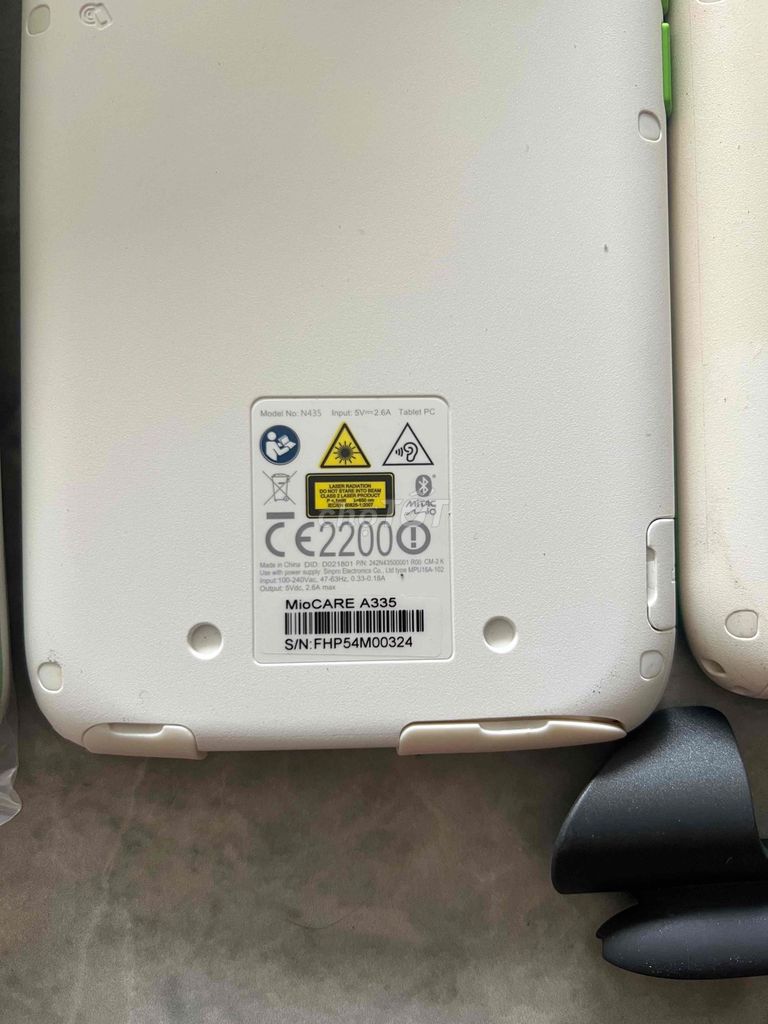 MioCARE A335 Trắng, Xanh lá Y tế. Mua bán Máy tính bảng tại Huyện Phù Cừ Hưng Yên được đăng bởi Quách văn đạt hình 1