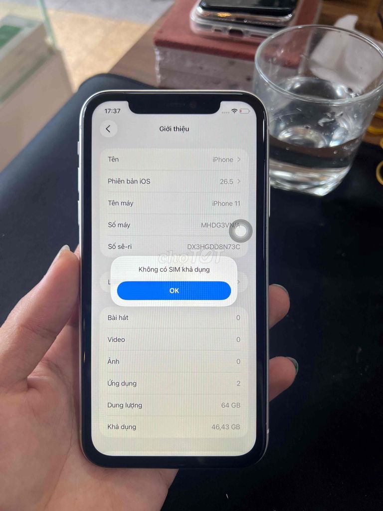 Apple iPhone 11 64GB Trắng. Mua bán Điện thoại tại Thành phố Đà Lạt Lâm Đồng được đăng bởi HỒNG QUANG hình 1