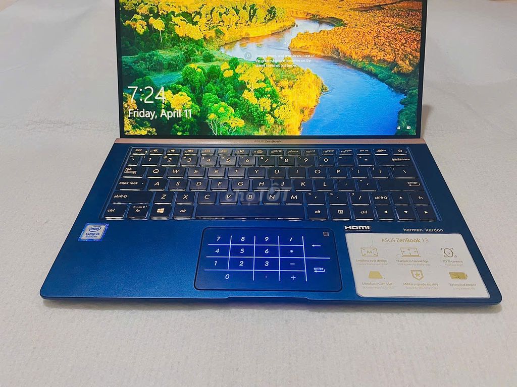 ASUS ZENBOOK UX333FA - I5 8265U - RAM 8G -SSD 256G. Mua bán Laptop tại Thành phố Thủ Đức Tp Hồ Chí Minh được đăng bởi LAPTOP PHẠM NGUYỄN hình 2