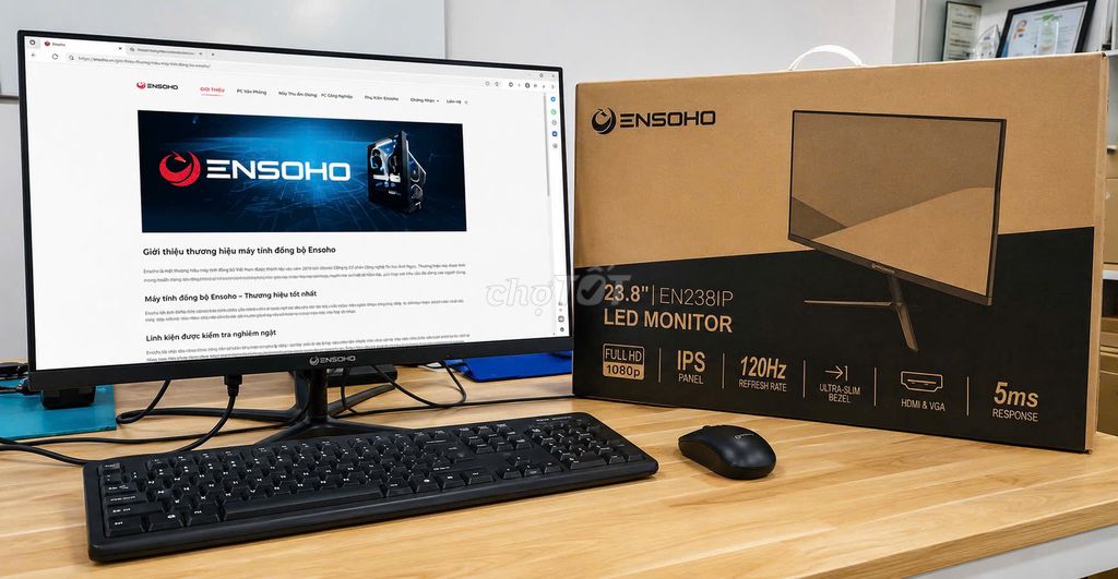Màn hình ENSOHO EN238IP 24 inch IPS 120Hz BH 36 TG. Mua bán Phụ kiện (Màn hình, Chuột...) tại Thành phố Buôn Ma Thuột Đắk Lắk được đăng bởi Lại Văn Tín  hình 1