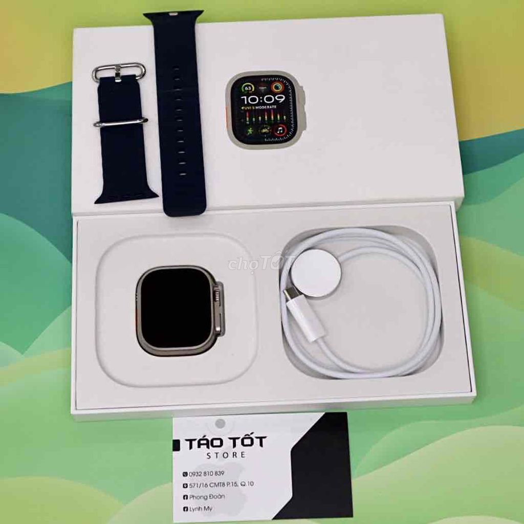 Apple wacth Ultra 2 49mm lte esim fulbox  p100%