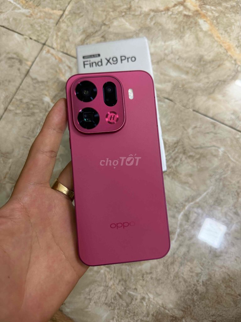 Oppo Find X9 Pro Hồng 16GB/512GB fullbox. Mua bán Điện thoại tại Quận Tân Bình Tp Hồ Chí Minh được đăng bởi Nguyễn Thắng Mobile hình 1