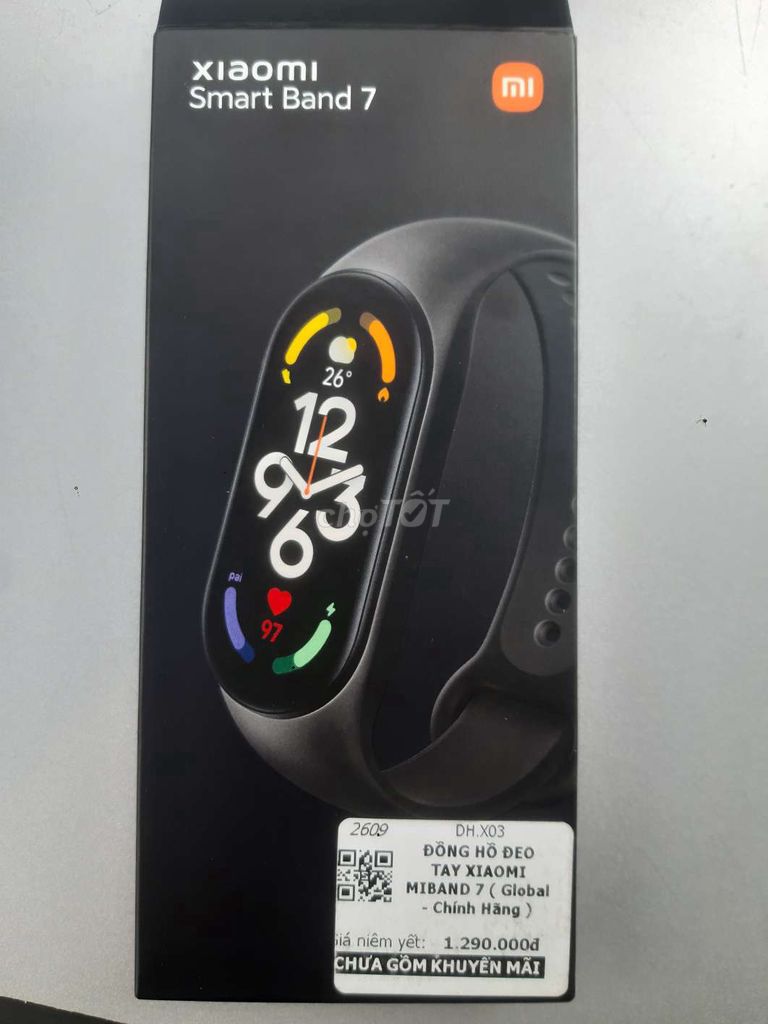 Đồng hồ thông minh Xiaomi Mi band 7 mới 100%