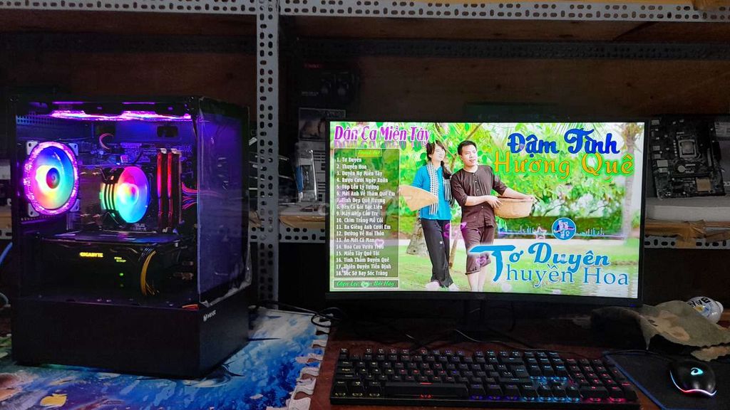 Bộ máy chơi pupg PC, gata5 Fifa... giá đẹp