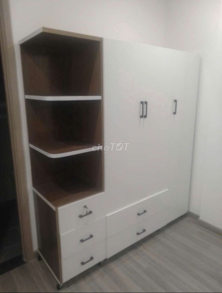 TỦ NHỰA 3 CÁNH 1 KỆ KHUNG MÀU ÓC CHÓ CÁNH TRẮNG . Mua bán Tủ, kệ gia đình tại Thành phố Dĩ An Bình Dương được đăng bởi Tủ nhựa đài loan hoàng quân hình 1