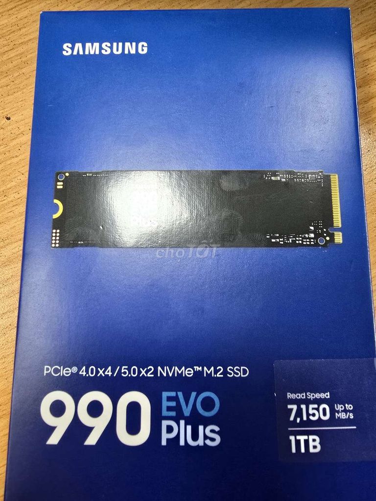Dư Ổ cứng SSD Samsung 990 EVO Plus 1TB NEW BOX. Mua bán Linh kiện (RAM, Card...) tại Thành phố Phủ Lý Hà Nam được đăng bởi Bella N hình 1
