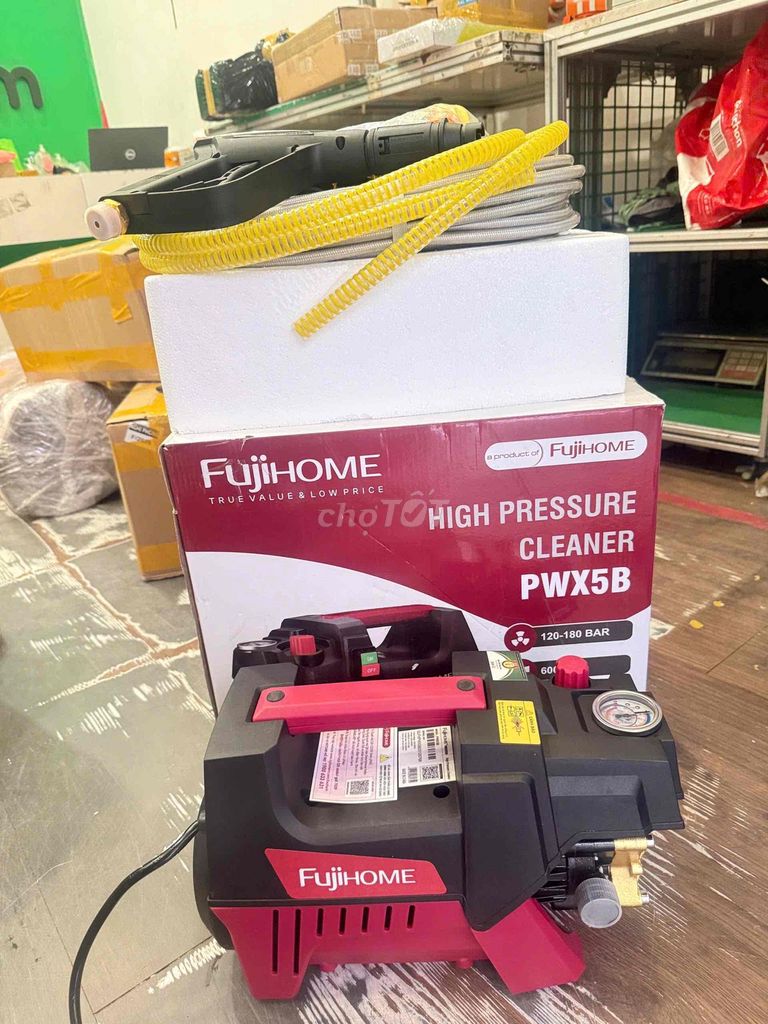 Máy rửa xe FujiHOME PWX5B Đỏ, Đen mới 100%. Mua bán Nội thất, đồ gia dụng khác tại Quận Bình Tân Tp Hồ Chí Minh được đăng bởi Hoàng Anh Ô Tô Lướt hình 1