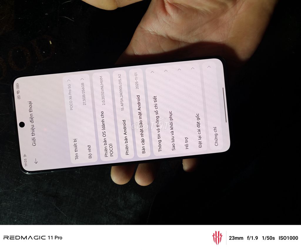 Xiaomi Poco X6 Pro 256GB Đen. Mua bán Điện thoại tại Quận Ngô Quyền Hải Phòng được đăng bởi 9x anhquang hình 1
