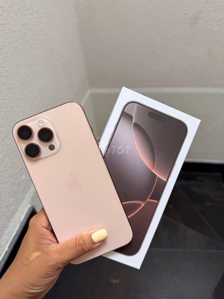Apple iPhone 16 Pro Max 256GB Hồng Quốc tế Đã sử dụng. Mua bán Điện thoại tại Quận 5 Tp Hồ Chí Minh được đăng bởi Hội Đồ Điện Tử hình 1