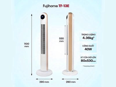 Quạt tháp điện tử cao cấp Fujihome TF-13E. Mua bán Quạt tại Quận Cẩm Lệ Đà Nẵng được đăng bởi Sương