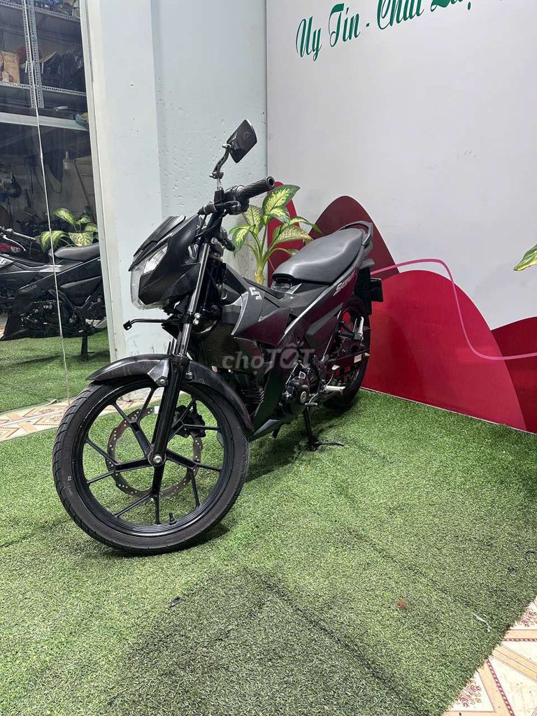 Suzuki Satria Đen Côn tay. Mua bán Xe máy tại Thị xã Phú Mỹ Bà Rịa - Vũng Tàu được đăng bởi Lê  Thanh Hải  hình 3