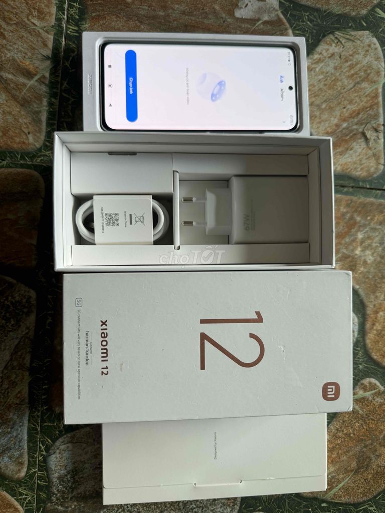 xiaomi mi 12 fullbox keng chính hãng