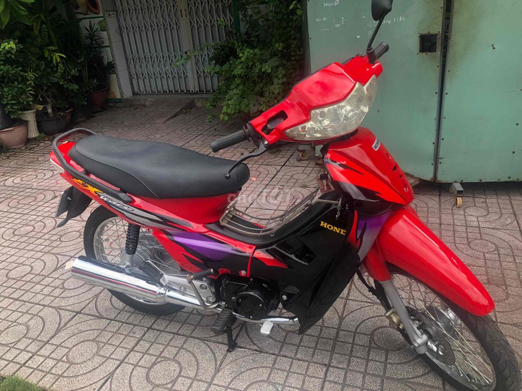 Honda Wave Zulong Đỏ, Đen Korea
