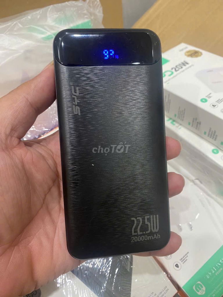 Sạc dự phòng chính hãng Power bank 20000mAh