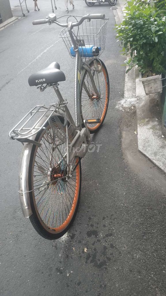 Xe đạp Flyco màu Bạc. Mua bán Xe đạp tại Quận 10 Tp Hồ Chí Minh được đăng bởi Hai hình 2