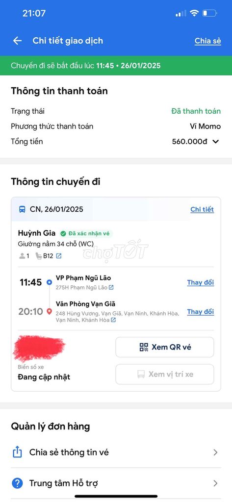 Cần pass vé về Vạn Giã