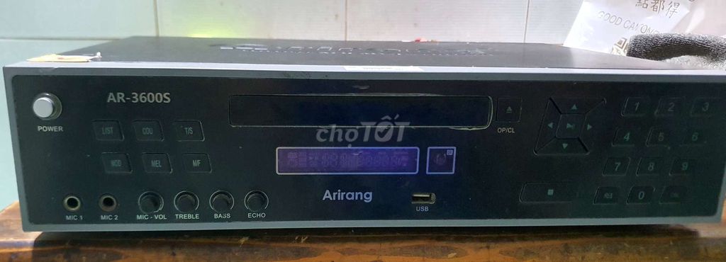 Máy karaoke AR - 3600s còn dùng tốt. Mua bán Tivi, Âm thanh tại Quận 6 Tp Hồ Chí Minh được đăng bởi Nguyễn Lưu Viên hình 2