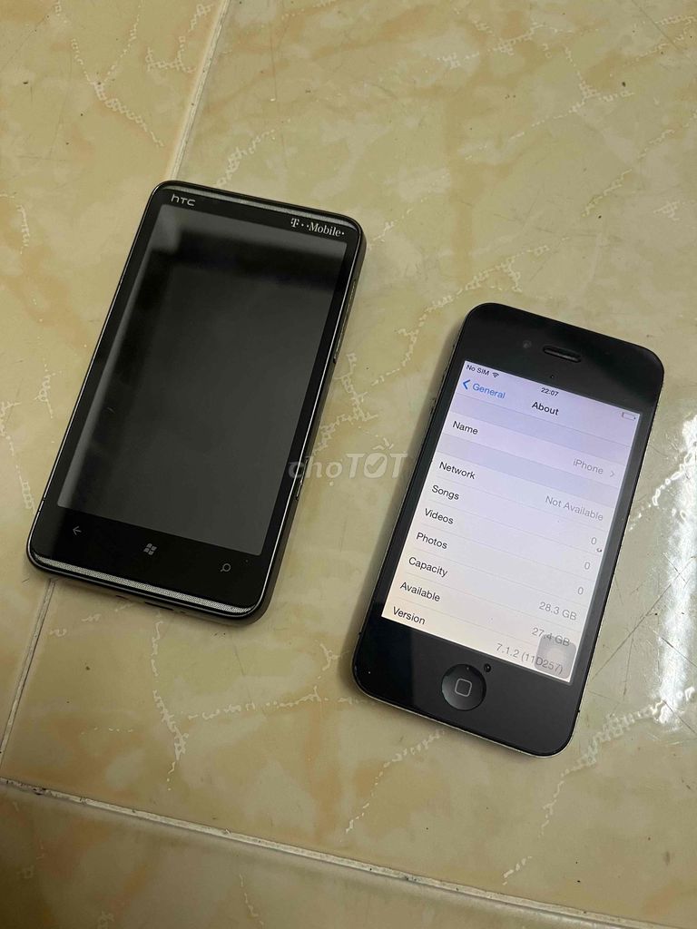 Đồ sưu tầm hãng HTC HD7 iphone 4 32g nguyên zin. Mua bán Sở thích khác tại Quận Tân Phú Tp Hồ Chí Minh được đăng bởi Trương Hiệp hình 1
