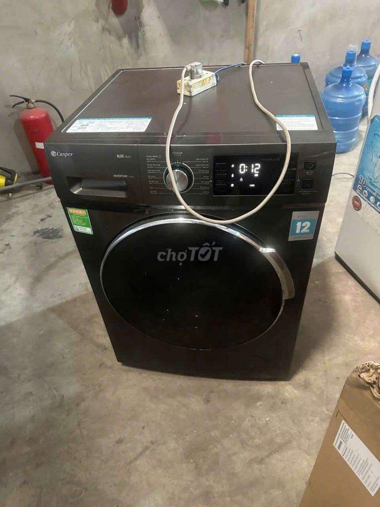 Máy giặt Casper 9.5kg Đen. Mua bán Máy giặt tại Quận Cái Răng Cần Thơ được đăng bởi MÁY GIẶT THANH LÝ GIÁ RẺ hình 1