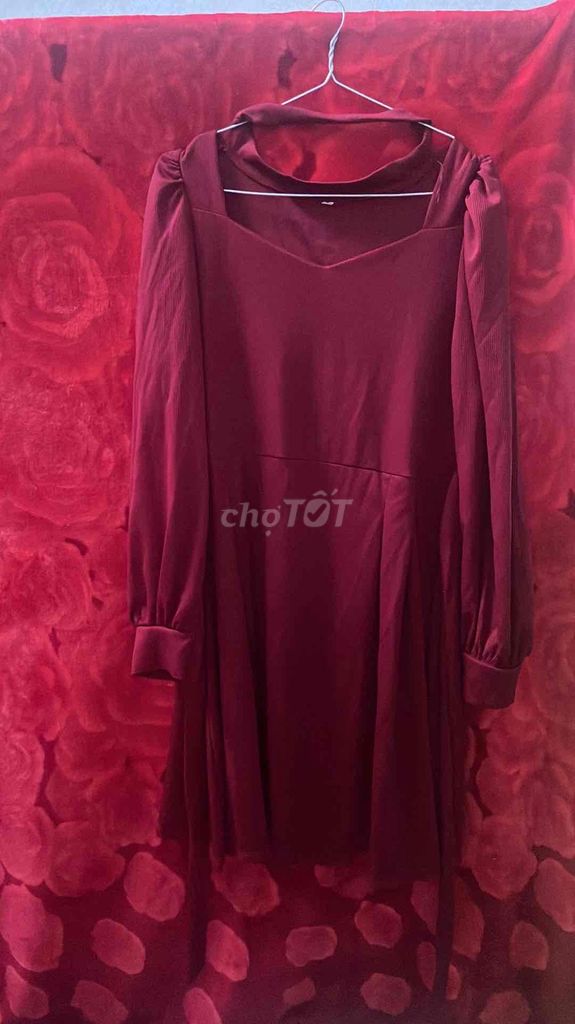 Đầm nữ Đỏ Thun Tăm bigsize. Mua bán Quần áo tại Huyện Vĩnh Cửu Đồng Nai được đăng bởi trần nguyễn gia hân hình 1