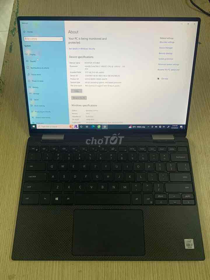Dell xps 7390 cpu i7 1065u ram 16gb ổ ssd 512g. Mua bán Laptop tại Quận Long Biên Hà Nội được đăng bởi Kiểm US hình 1
