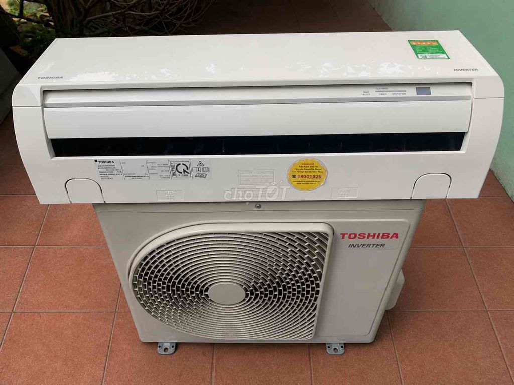 Máy lạnh Toshiba Inverter 1hp. Mua bán Máy lạnh, điều hoà tại Quận 7 Tp Hồ Chí Minh được đăng bởi Điện Lạnh Hồng Phúc hình 1