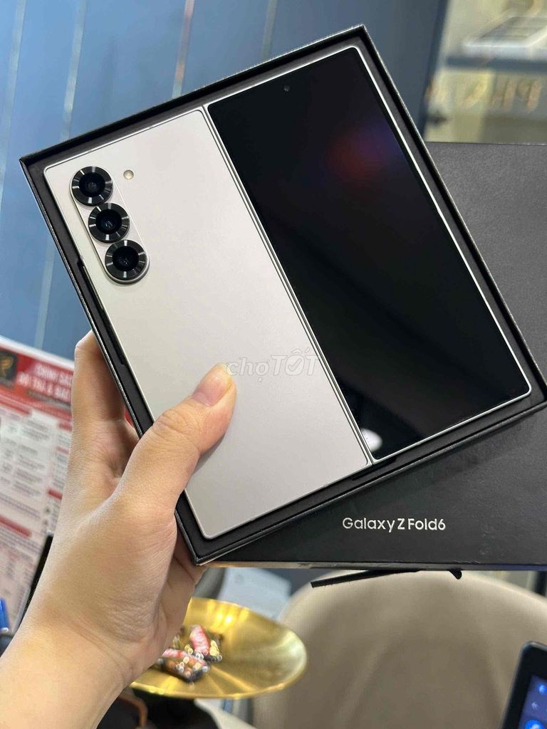 Samsung Galaxy Z Fold6 1TB Xám CBH Care 31/07/26. Mua bán Điện thoại tại Quận 8 Tp Hồ Chí Minh được đăng bởi TRƯỜNG MOBILE  hình 1