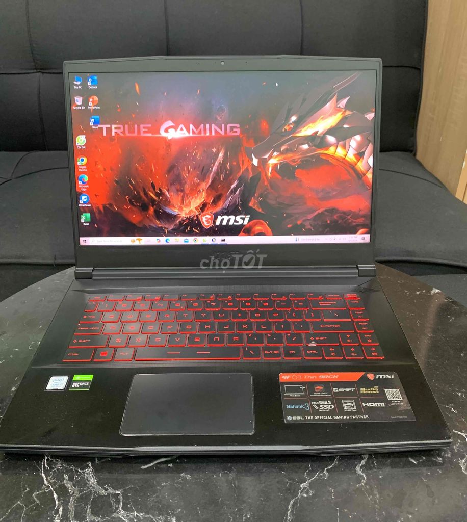 Laptop Gaming Msi Core i7-Th9. 16/512Gb Vga 4Gb