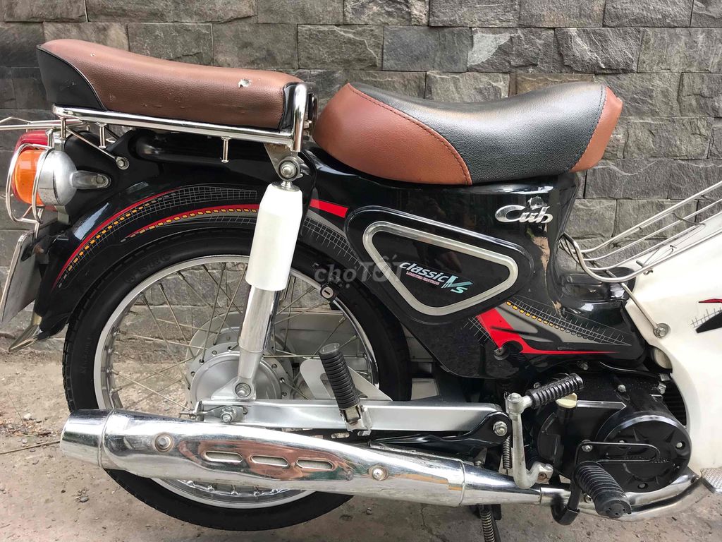 Việt-Thái Cub 50cc 2021 Đen đèn Led. Mua bán Xe máy tại Quận Bình Tân Tp Hồ Chí Minh được đăng bởi Lê Văn Khang hình 9