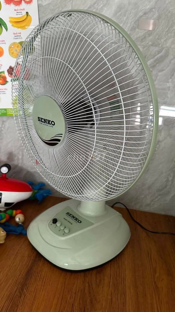 Quạt bàn Senko Xanh lá nhạt. Mua bán Quạt tại Quận Tân Phú Tp Hồ Chí Minh được đăng bởi Hội Đồ Điện Tử hình 1