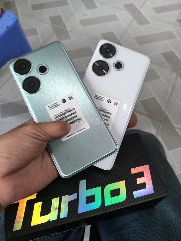 Xiaomi Turbo 3 5G 12-256 gb chíp 8s gen 3