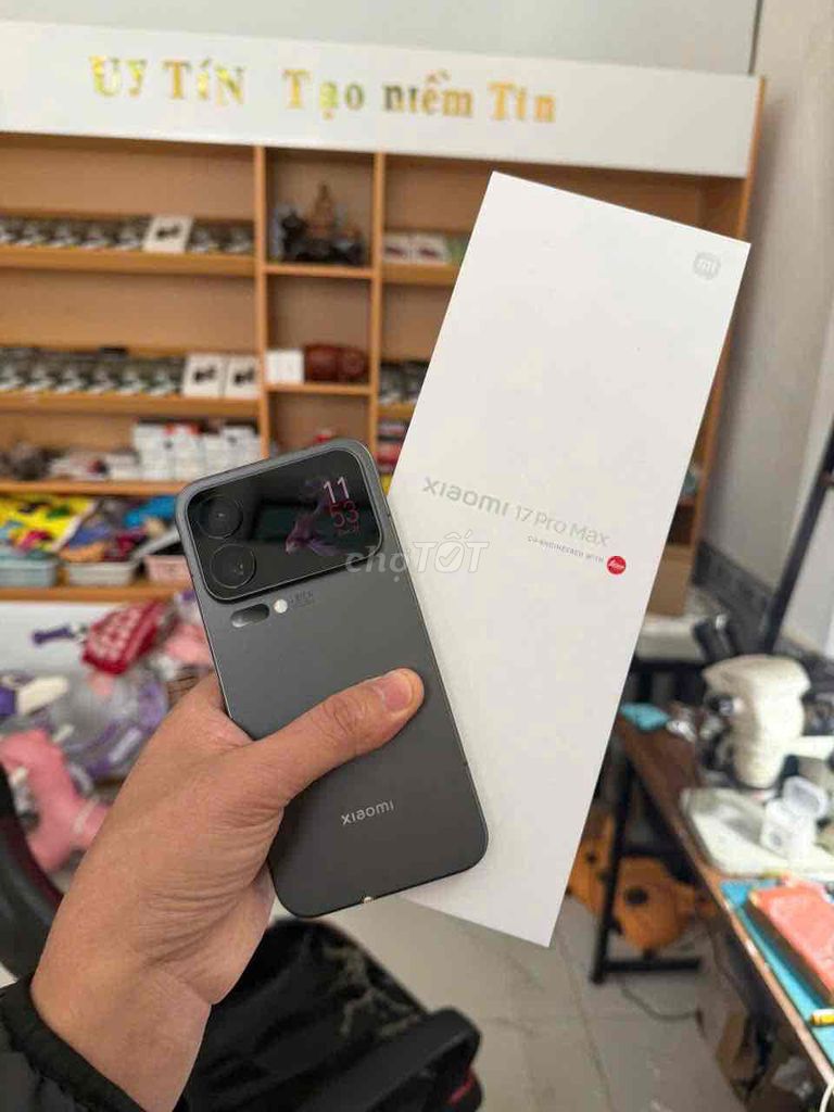 Xiaomi 17 Pro Max 512GB Xám. Mua bán Điện thoại tại Thị xã Sơn Tây Hà Nội được đăng bởi anh ba hình 1