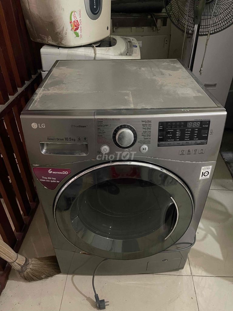 Máy giặt LG 10.5kg Direct Drive giá có thể cân đối. Mua bán Máy giặt tại Quận Cầu Giấy Hà Nội được đăng bởi Nguyễn Đức Đoàn hình 1